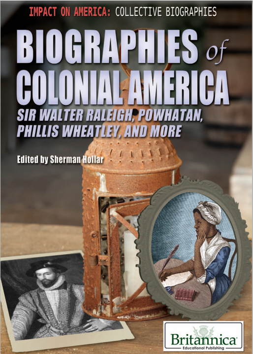 Biographies of Colonial America book cover