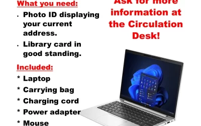 Laptops Available to Borrow