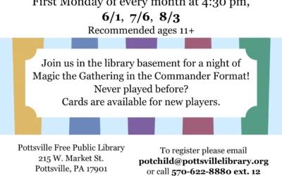 Magic the Gathering @ Pottsville Library
