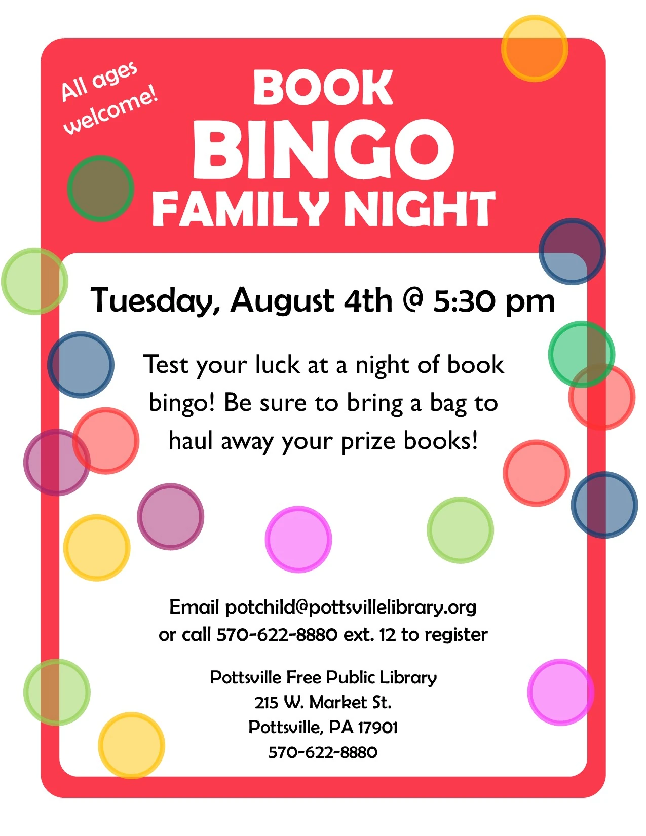 Summer Book Bingo