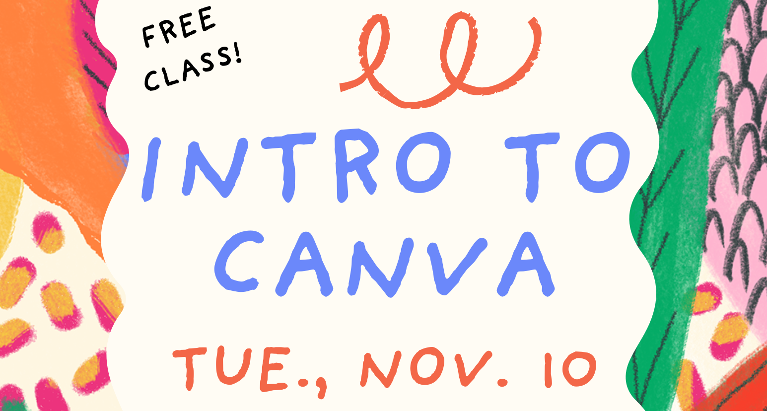 Intro to Canva computer class at the Pottsville Free Public Library on Tuesday, November 10 at 5:30 PM.