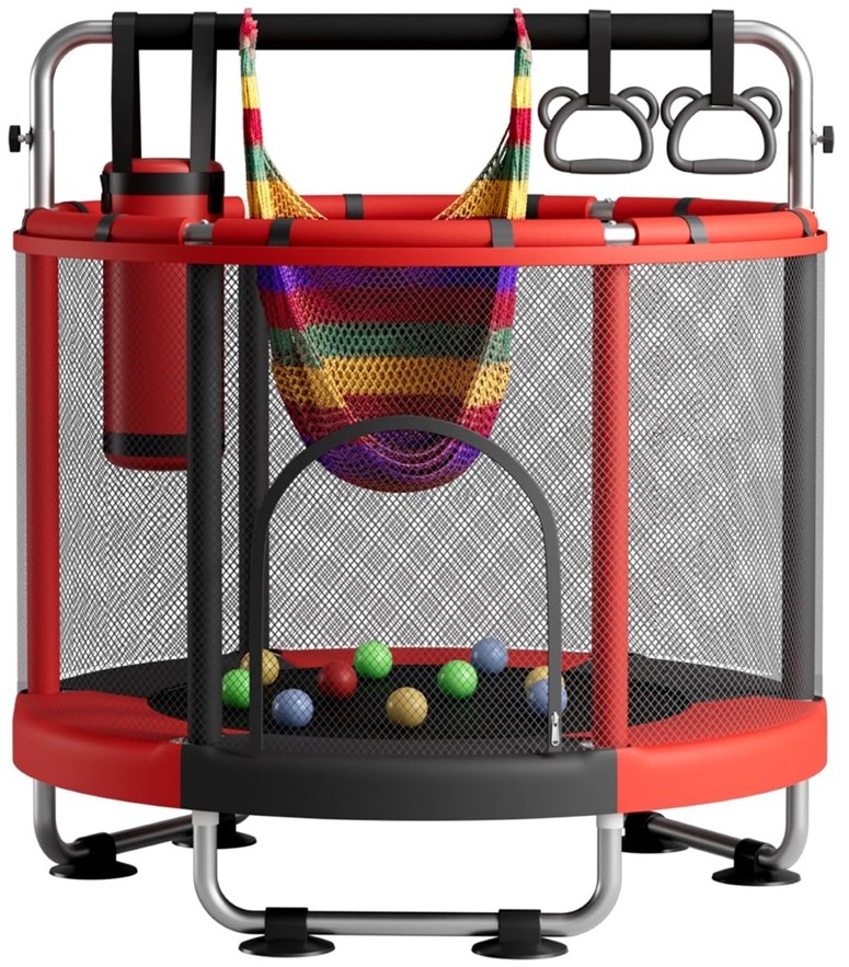 enclosed trampoline for kids