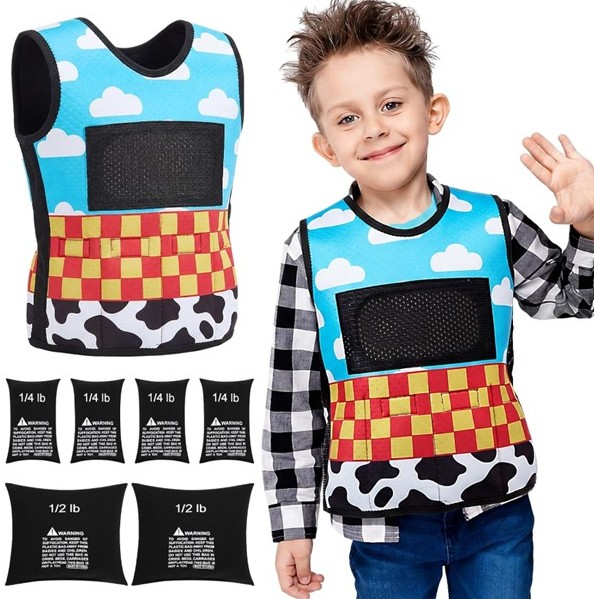 weighted vest for kids, size small