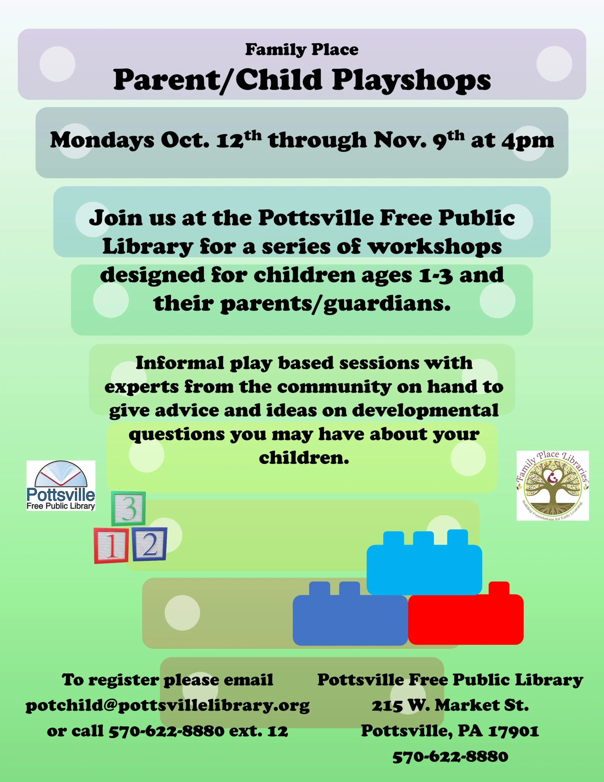 Family Place Parent/Child Playshops