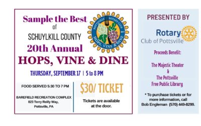 20th Annual Pottsville Rotary Hops, Vine & Dine